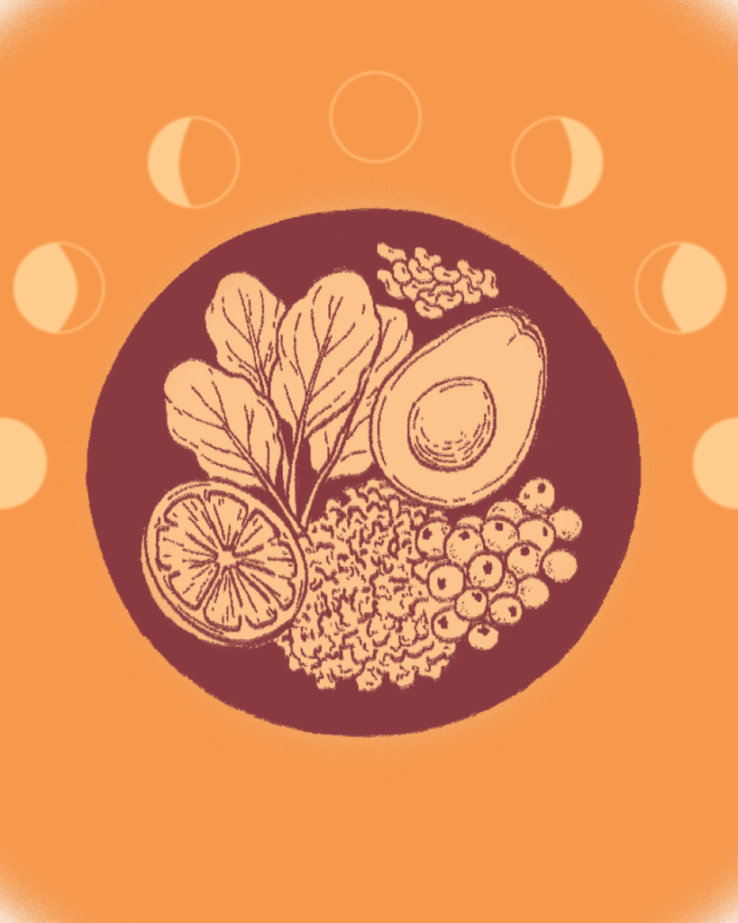 Come para tu ciclo: qué alimentos te ayudan en cada fase de tu menstruación