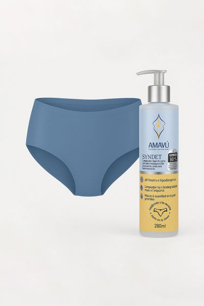 Bundle Íntimo: Calzón Cachetero + Limpiador AMAVÚ SYNDET